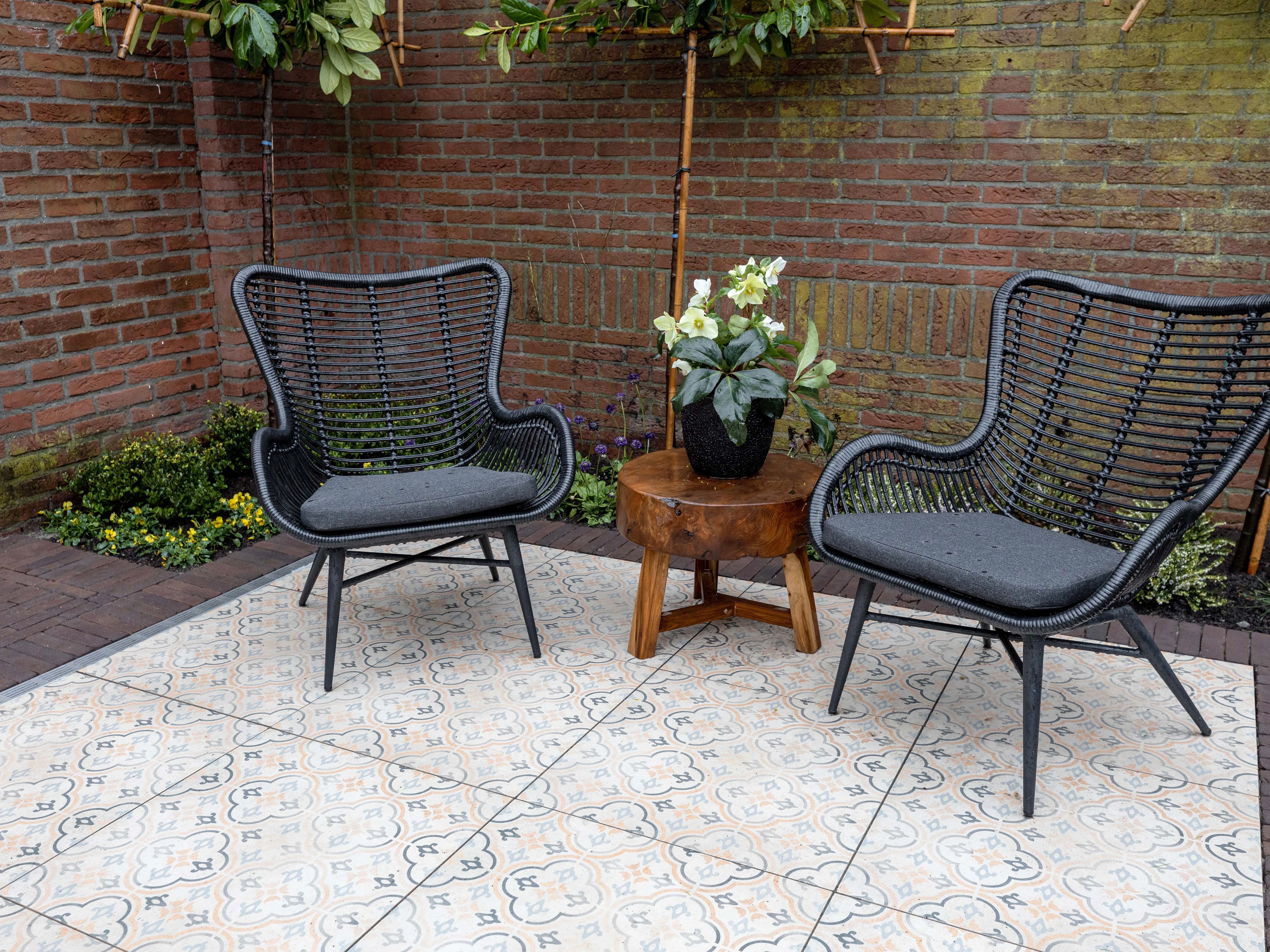 Gardenlux Keramische Tegel Cera3Line Select Decor Terra 60 x 60 x 3 cm - Afbeelding 4